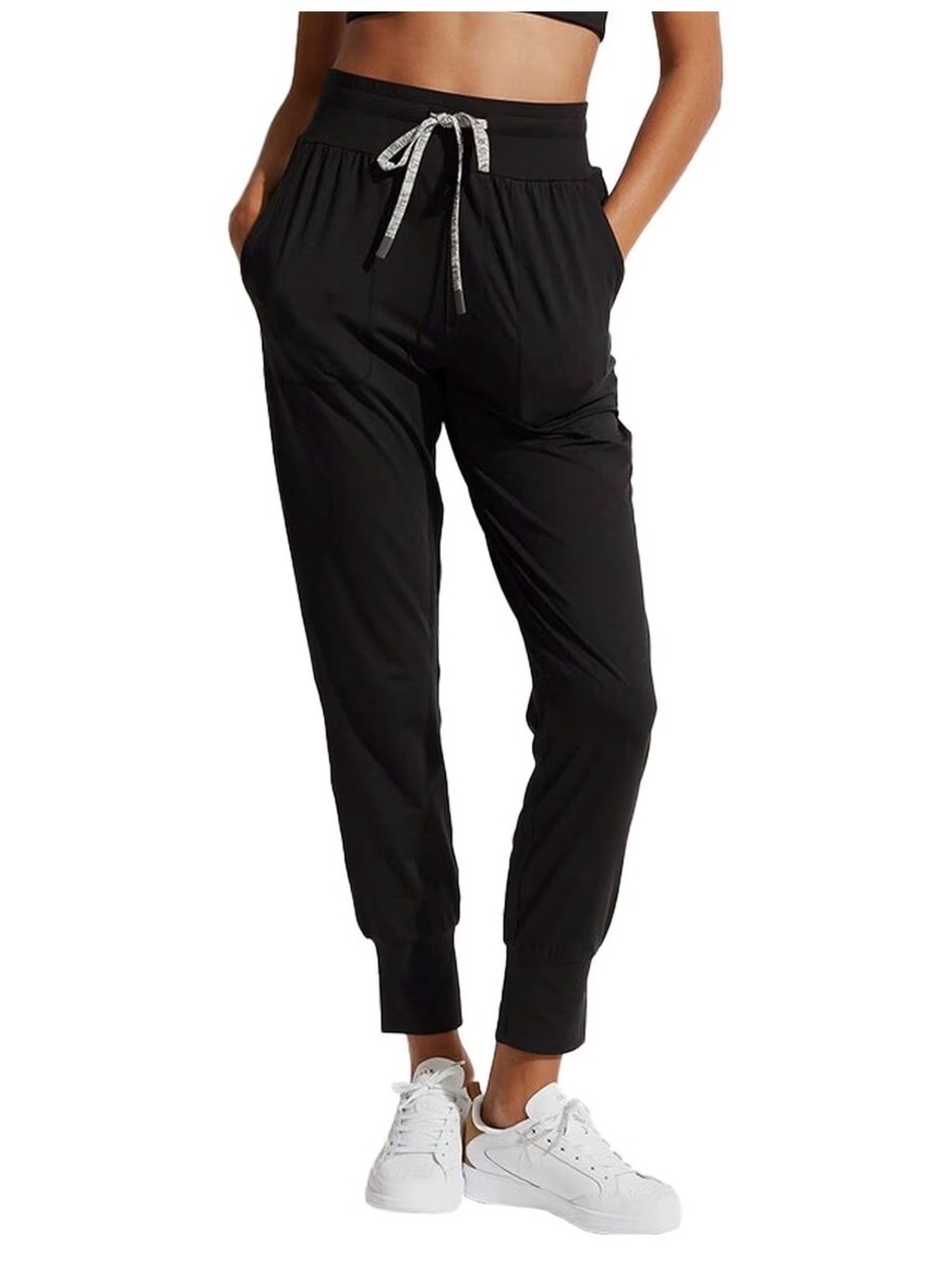 🖤 Varley Parkhurst Pant – Black Jogger, Size Small